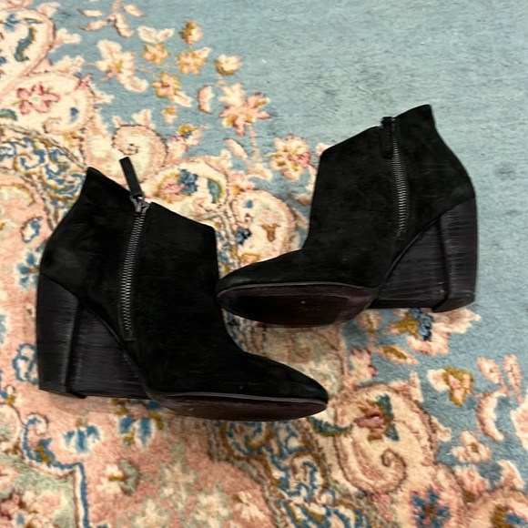 Marsell Black Suede Ankle Boots Size 36 1/2 - Picture 8 of 10
